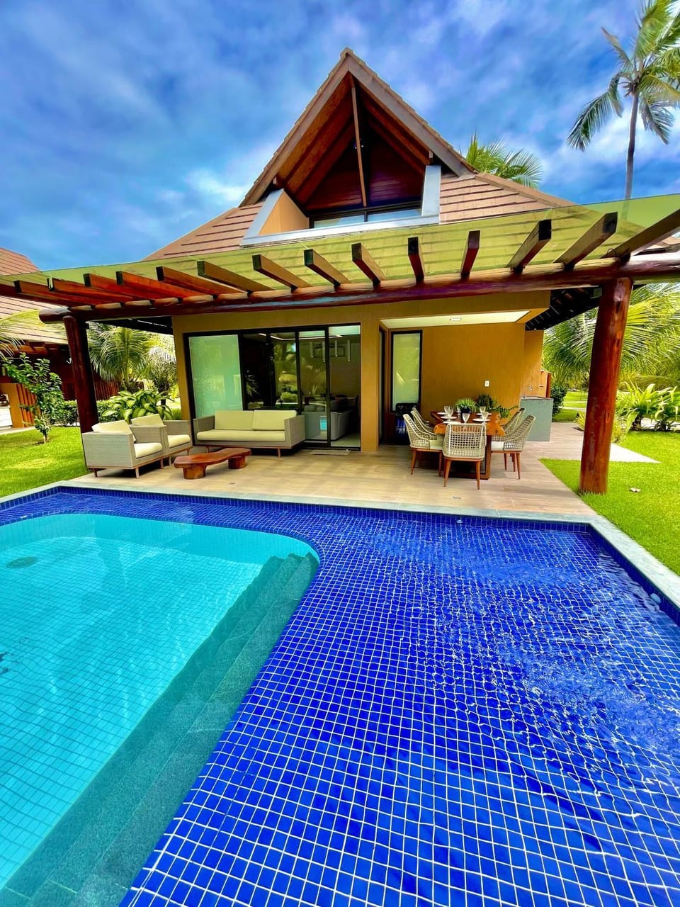 Bangalô Luxo Eco resort Praia dos Carneiros House in State of Pernambuco, Brazil