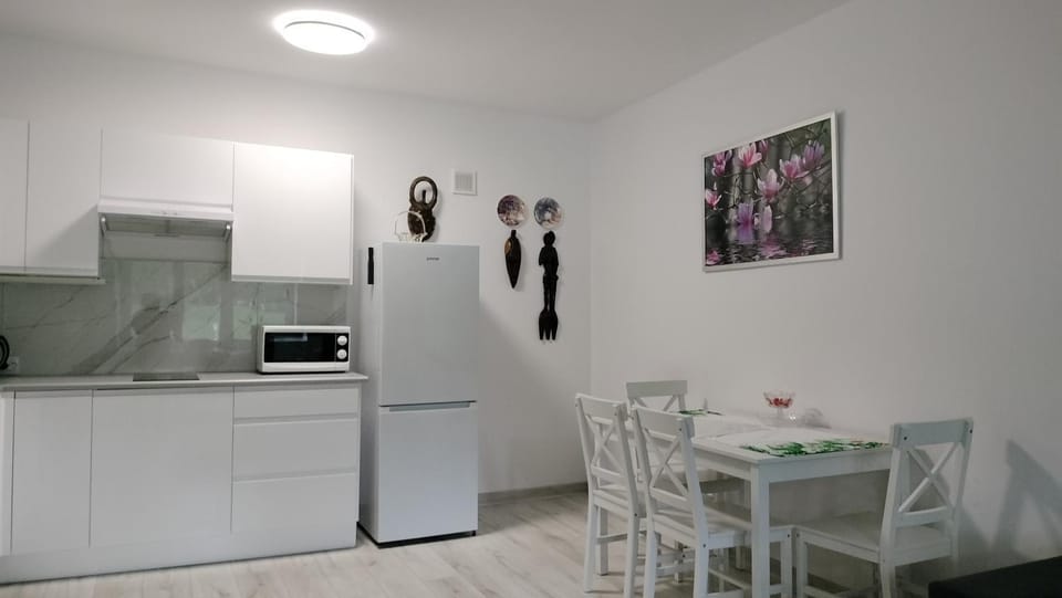 Kitchen or kitchenette, minibar