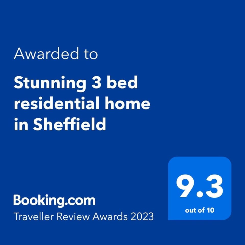 Comfortable 3 bed residential home in Sheffield House in Sheffield