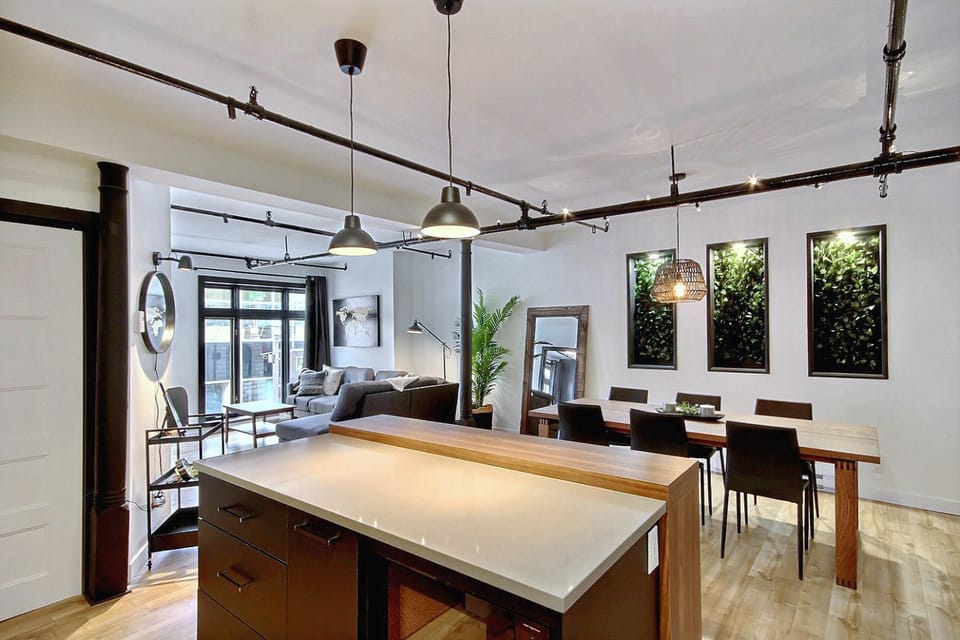 Living room, Dining area