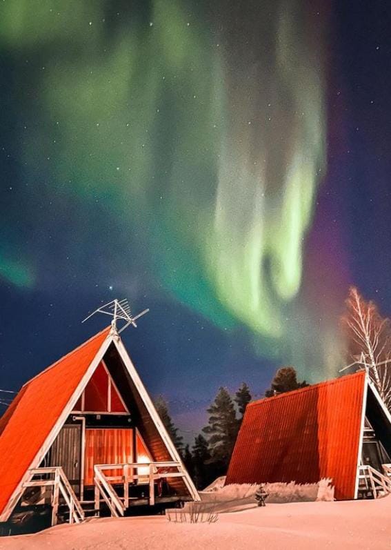 Karemajat Cottage Resort House in Norrbotten County, Sweden