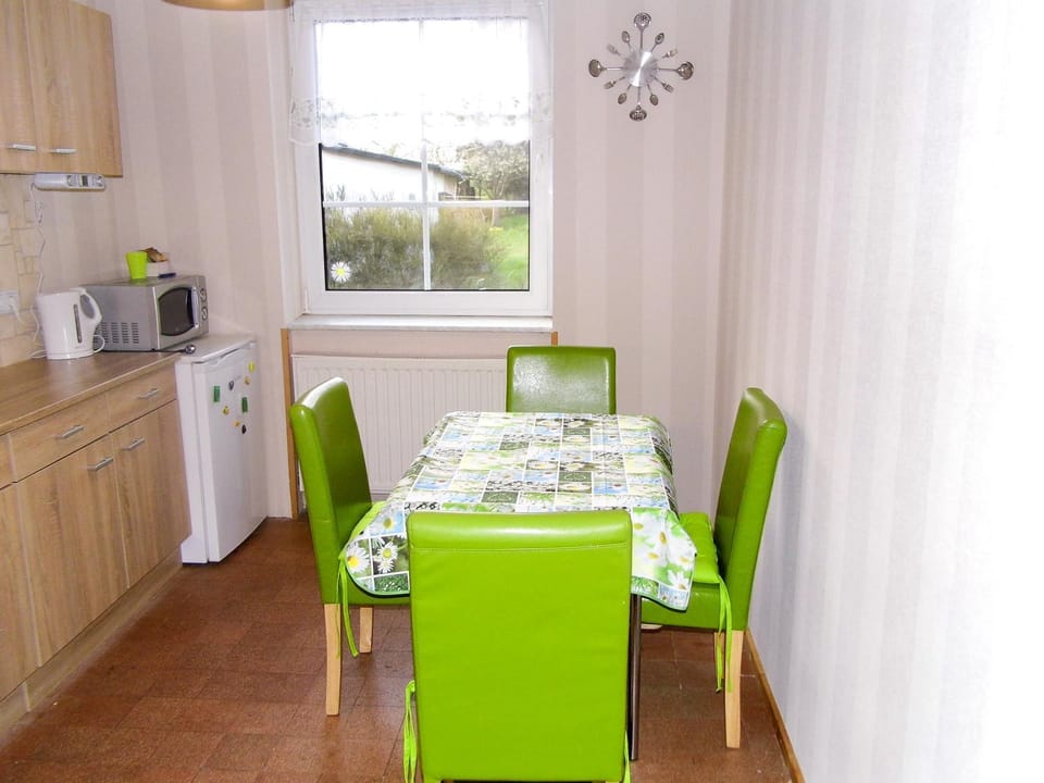 Dining area, minibar, kitchen