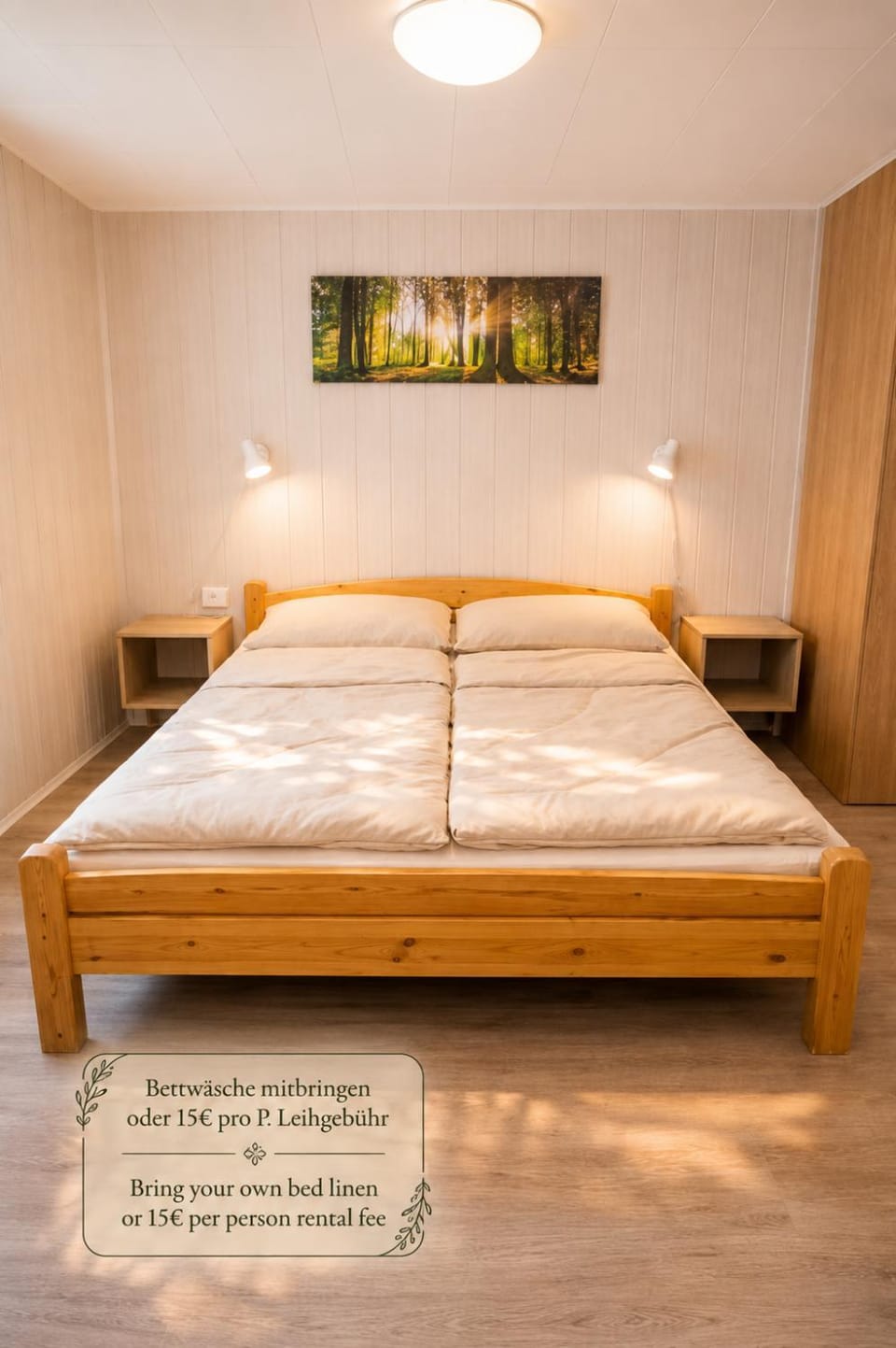 Erholung pur in der Strandhussiedlung Rügen - Bungalow Ferienwohnung - bis 5 Personen - nur 100m zum Naturstrand - mitten im Kiefernwald - Ideal für Paare & Familien - Hunde herzlich willkommen House in Mecklenburg-Vorpommern, Germany
