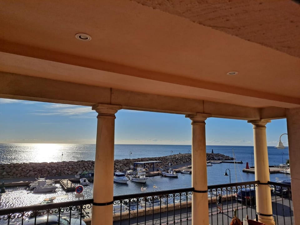 Natural landscape, View (from property/room), Balcony/Terrace, Sea view