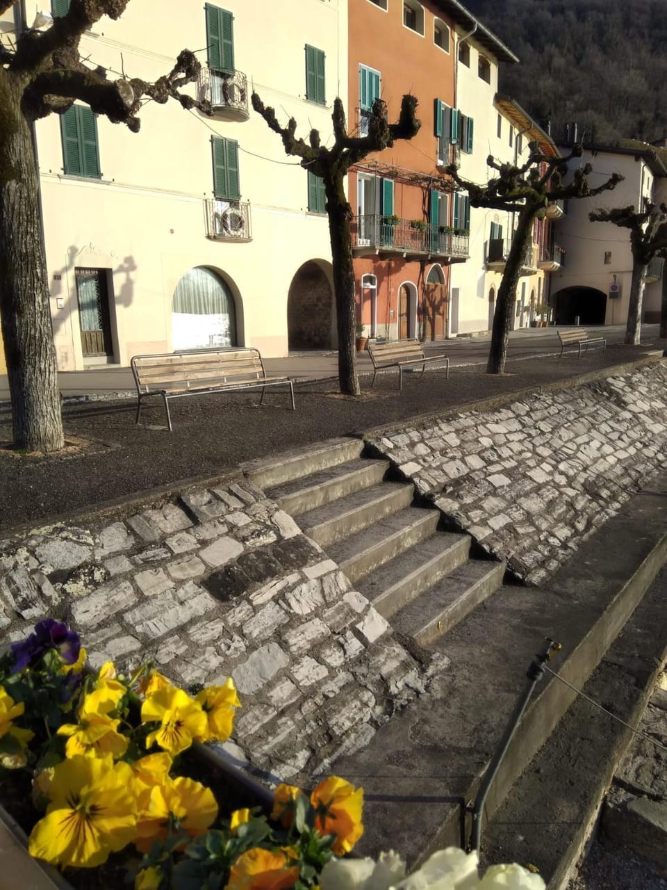 Quiet street view