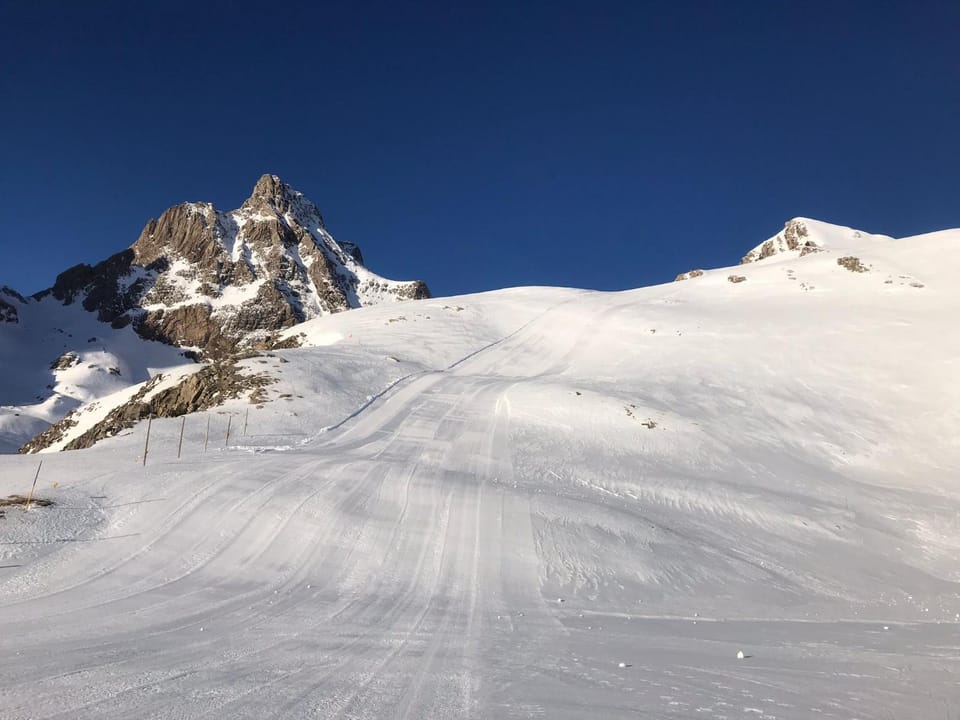 Natural landscape, Winter, Mountain view