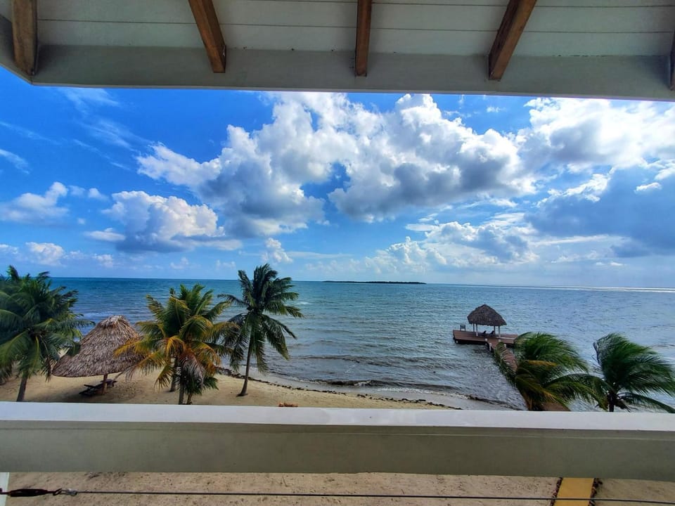 Lucky Duck Villa - Huge Beachfront Pool and Pier Villa in Stann Creek District