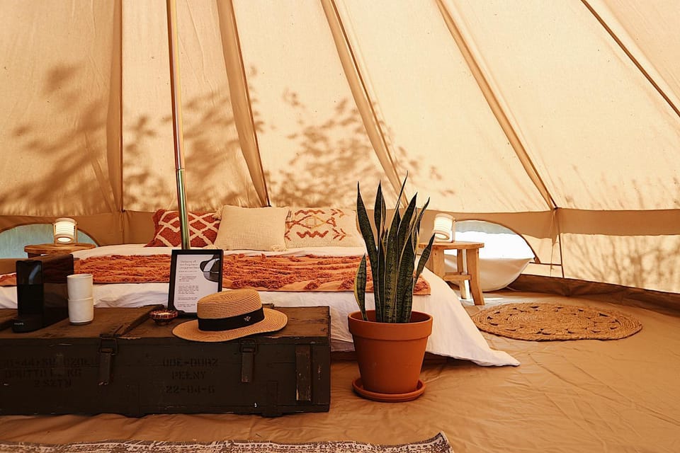 Bell Tent Parc Bûten Jubbega Luxury tent in Friesland, Netherlands
