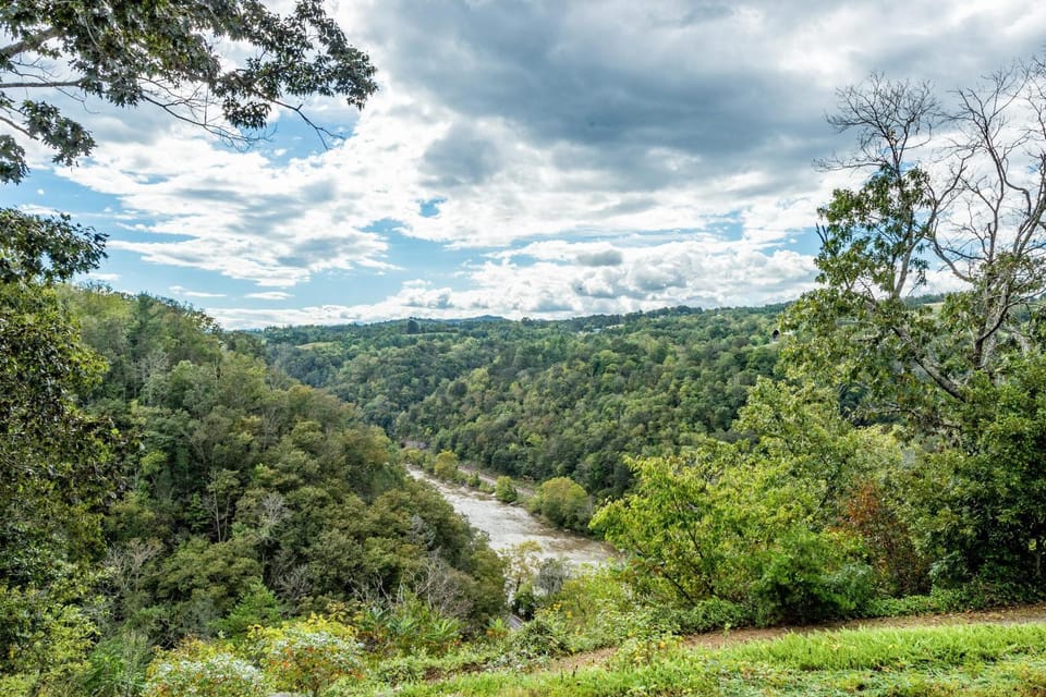 Hot Tub & River Views: 'Doolittle Mountain Cabin' Cabin in Buncombe County