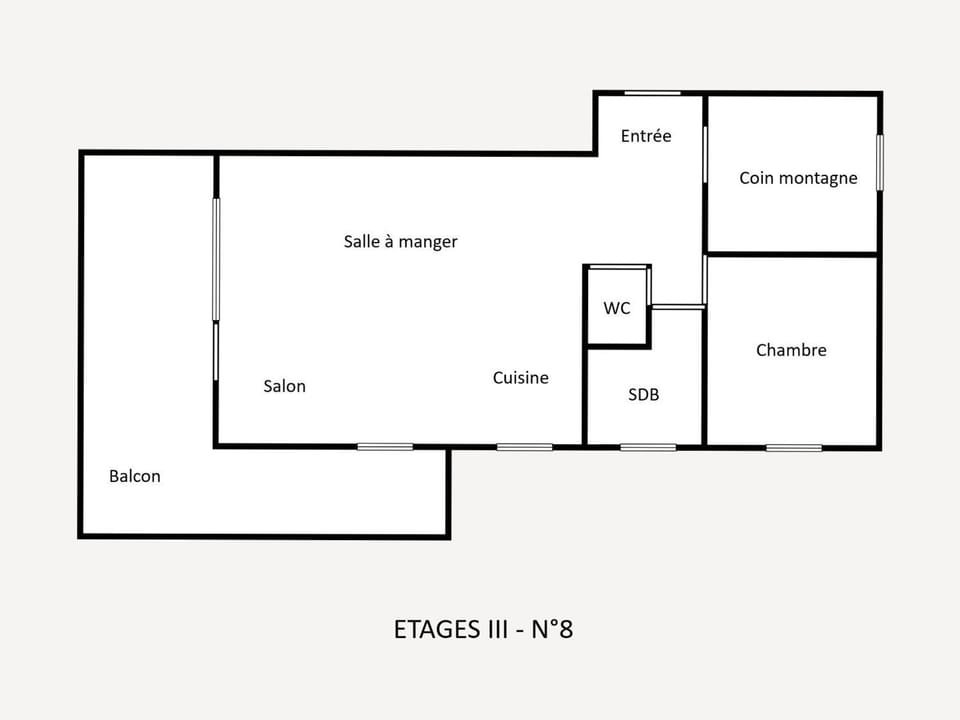 Appartement cosy près des pistes, 3*, capacité 6, avec WIFI - FR-1-304-271 Apartment in Manigod