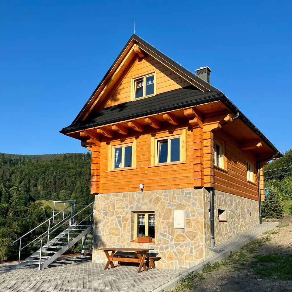 Property building, Natural landscape, Mountain view