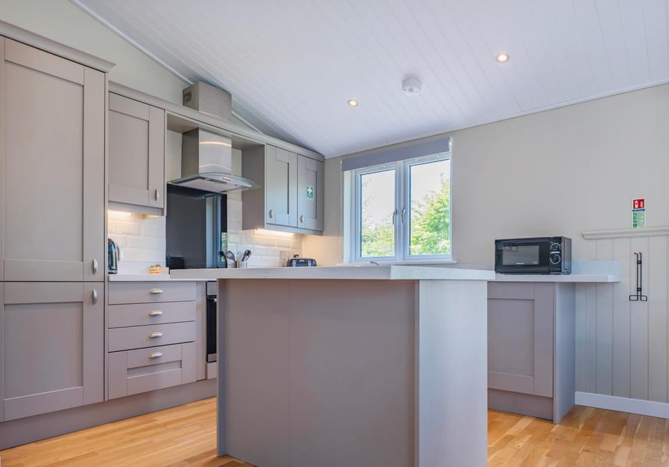 Kitchen or kitchenette, dishwasher, oven, stove, toaster, kitchen