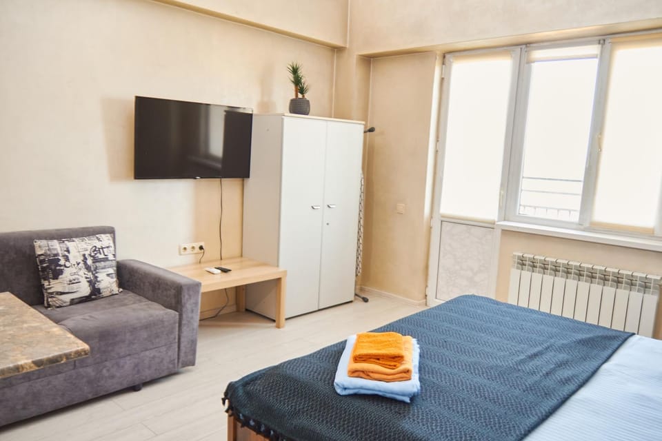 ЖК Радужный берег апартаменты рядом с аэропортом РБ 29 Apartment in Almaty