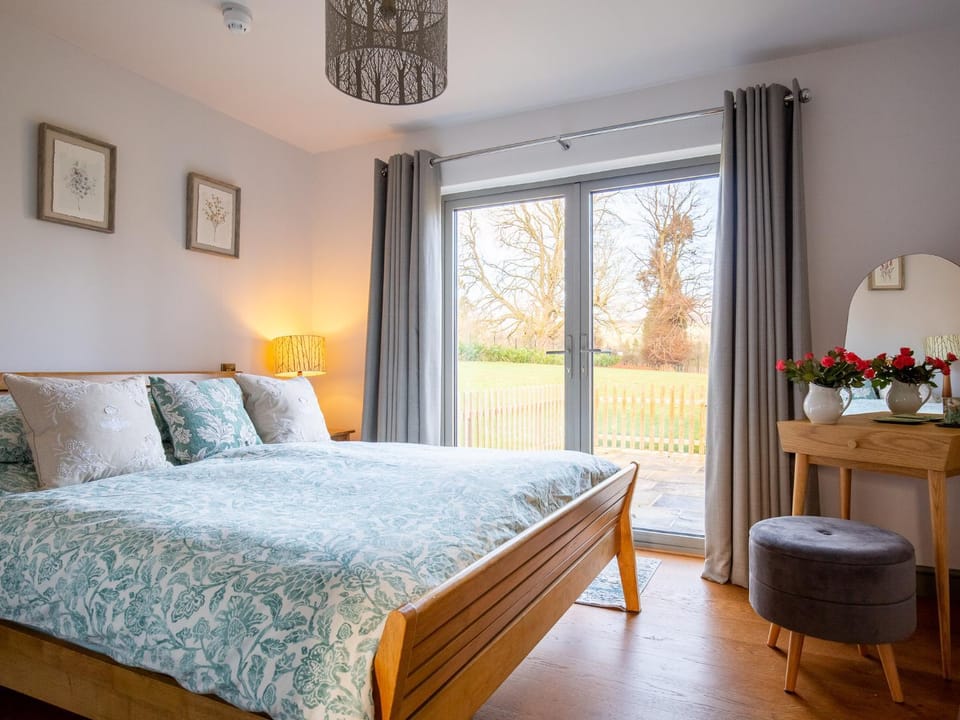 Bed, Natural landscape, View (from property/room), Bedroom