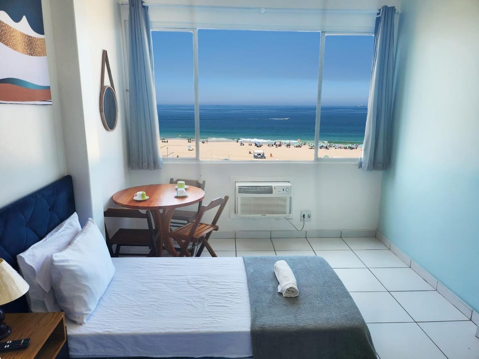Studio com Vista da Praia Ar, Wi-fi TC501 Apartment in Rio de Janeiro