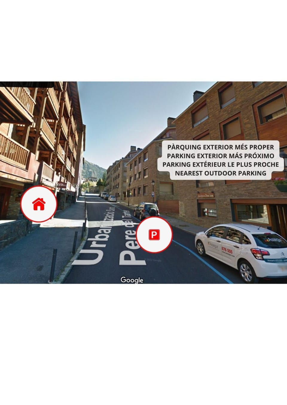 Street view, Parking