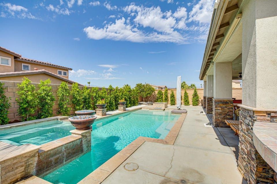 Spacious Indio Home: Pool, Grill, & Fire Pits House in Indio