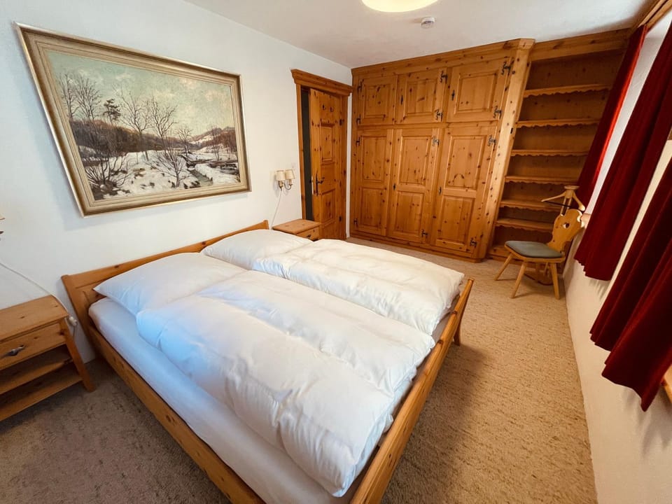 Bed, Bedroom, wardrobe