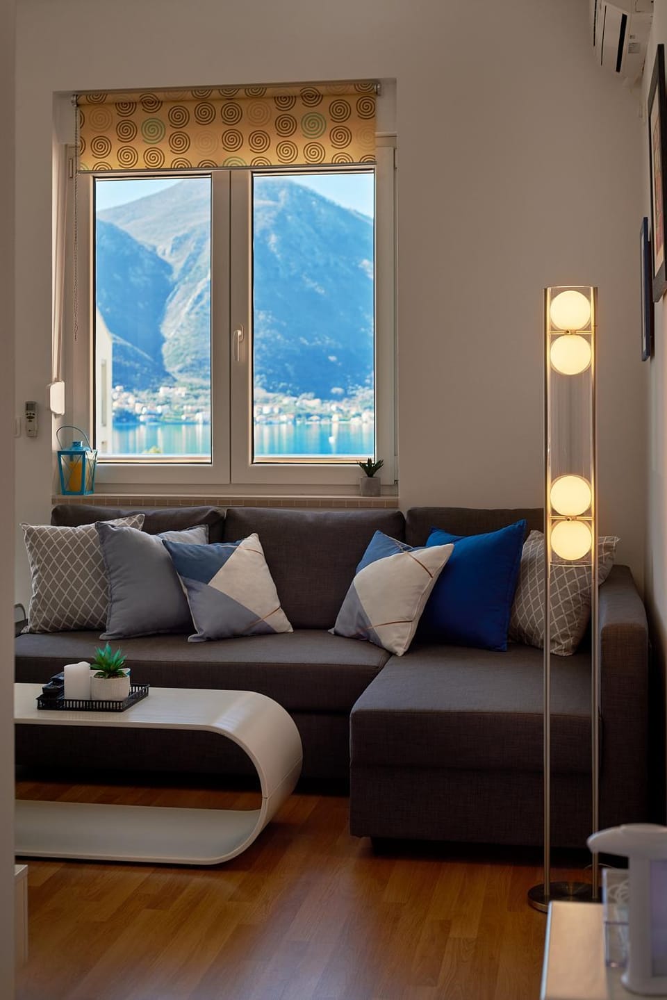 Living room, Seating area, Mountain view, Sea view