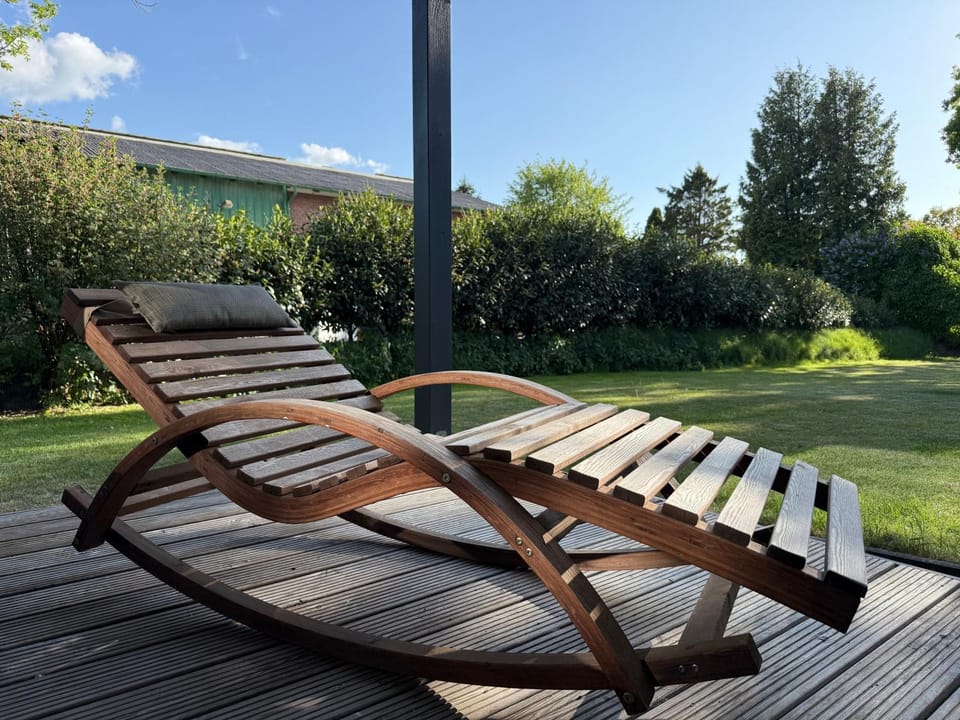 Garden, Garden view, sunbed