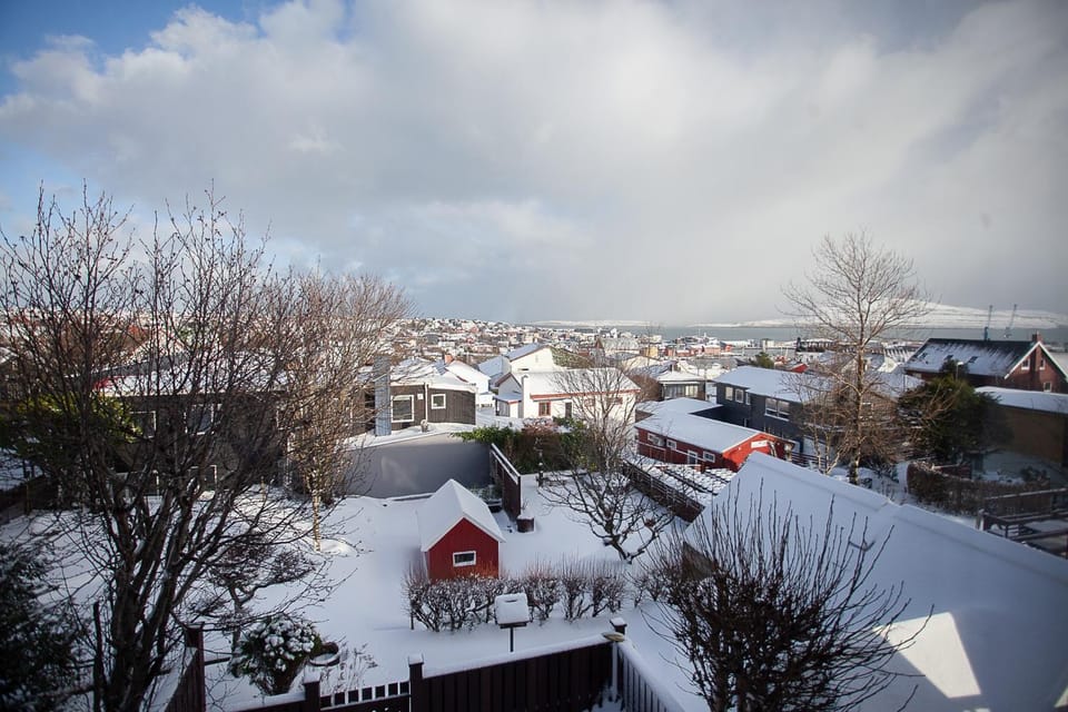 Winter, View (from property/room), City view, Sea view
