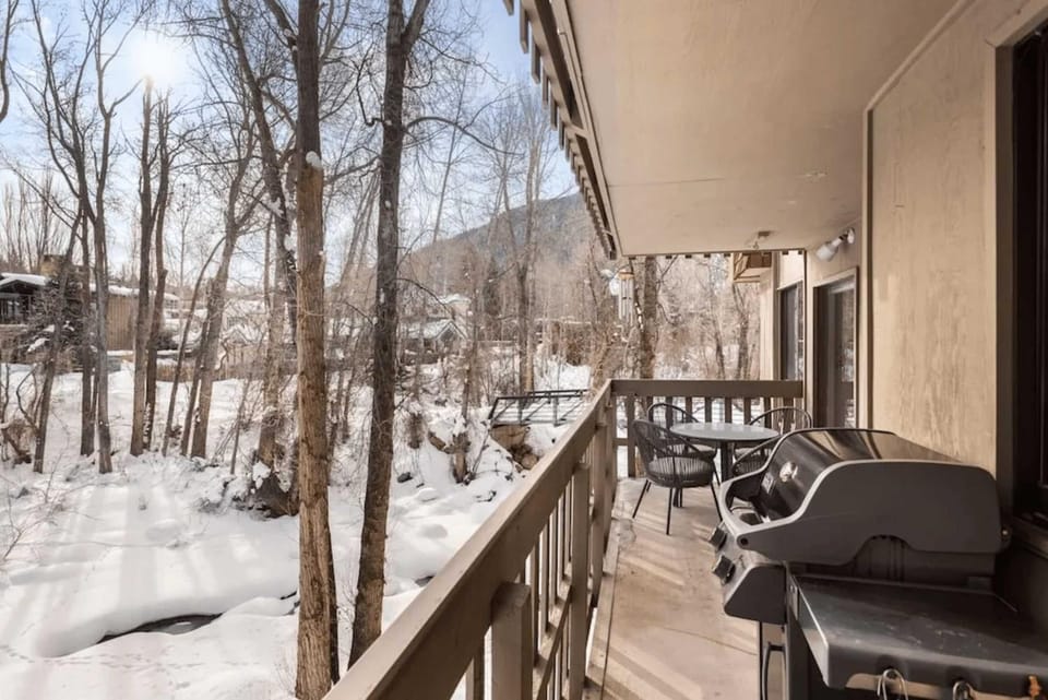 Renovated Riverfront 3 BR, 2 BA with Pool - Walk to Town! House in Aspen