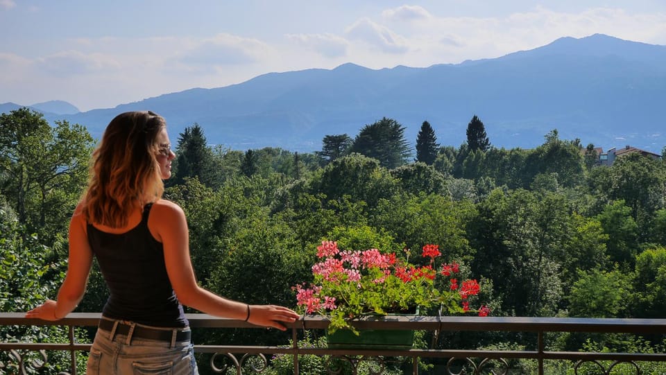 View (from property/room), Balcony/Terrace, Mountain view