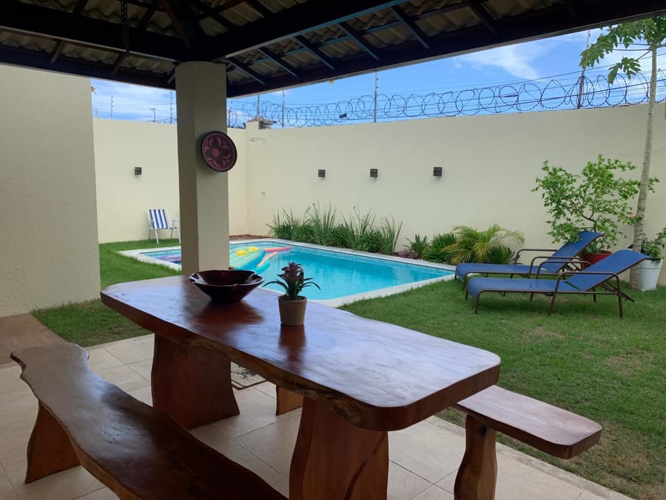 Dining area, Pool view, Swimming pool