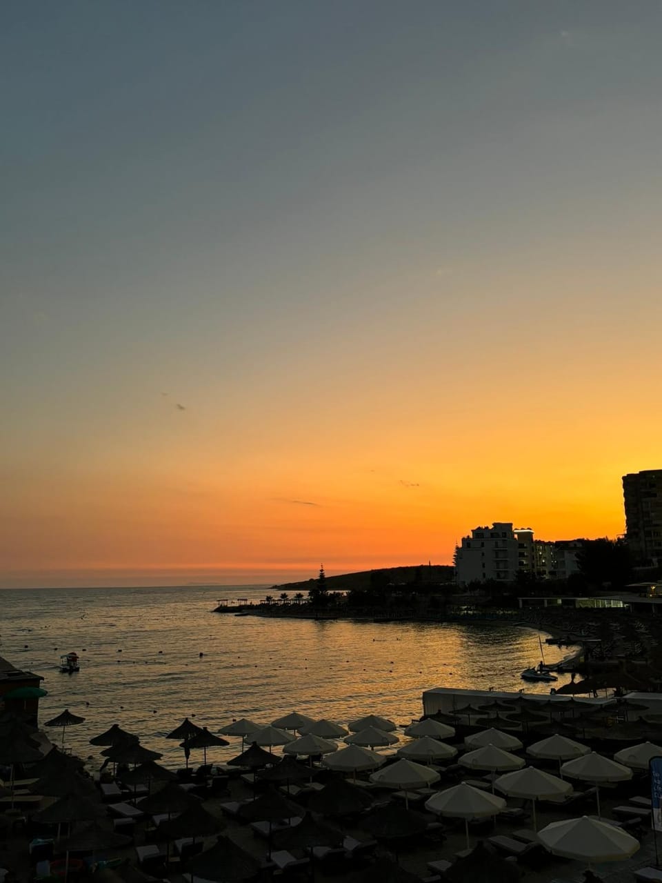 Sea view, Sunrise, Sunset