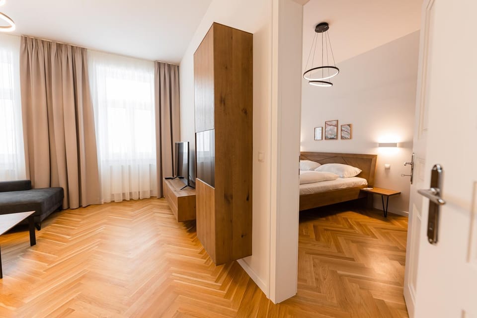 Living room, Bedroom