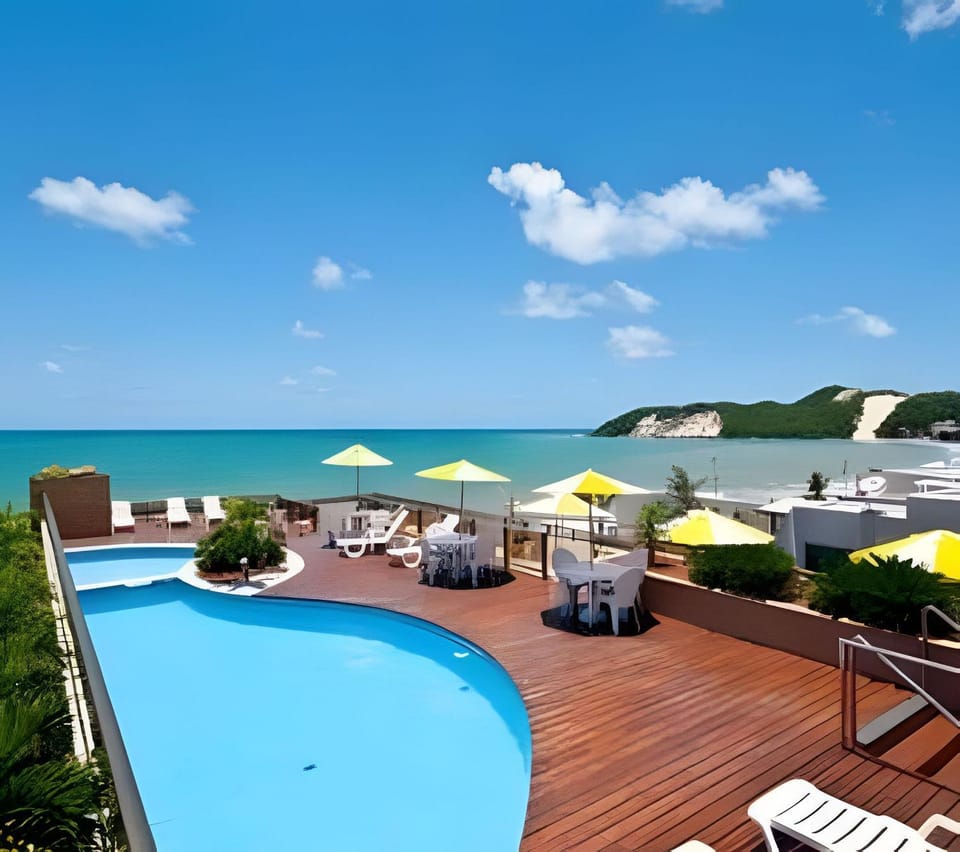 Day, View (from property/room), Beach, Pool view, Sea view, Swimming pool, sunbed