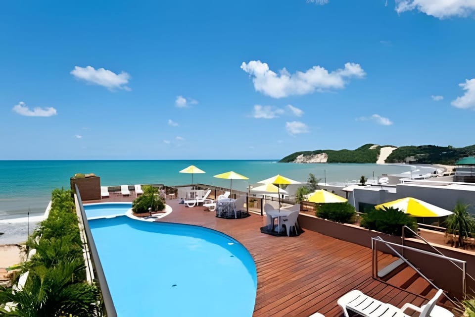 Day, Natural landscape, Beach, Pool view, Sea view, Swimming pool, sunbed