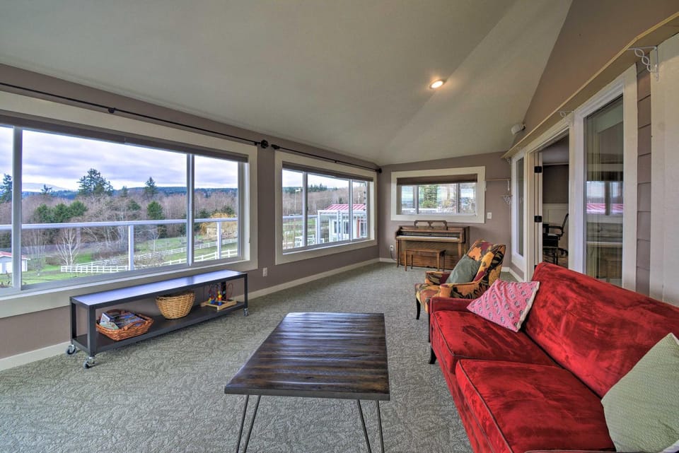 Breathtaking Port Ludlow Home w/ Deck & Yard House in Hood Canal