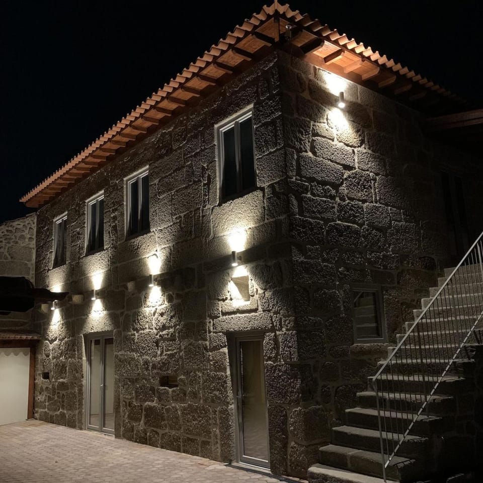 Property building, Facade/entrance, Night