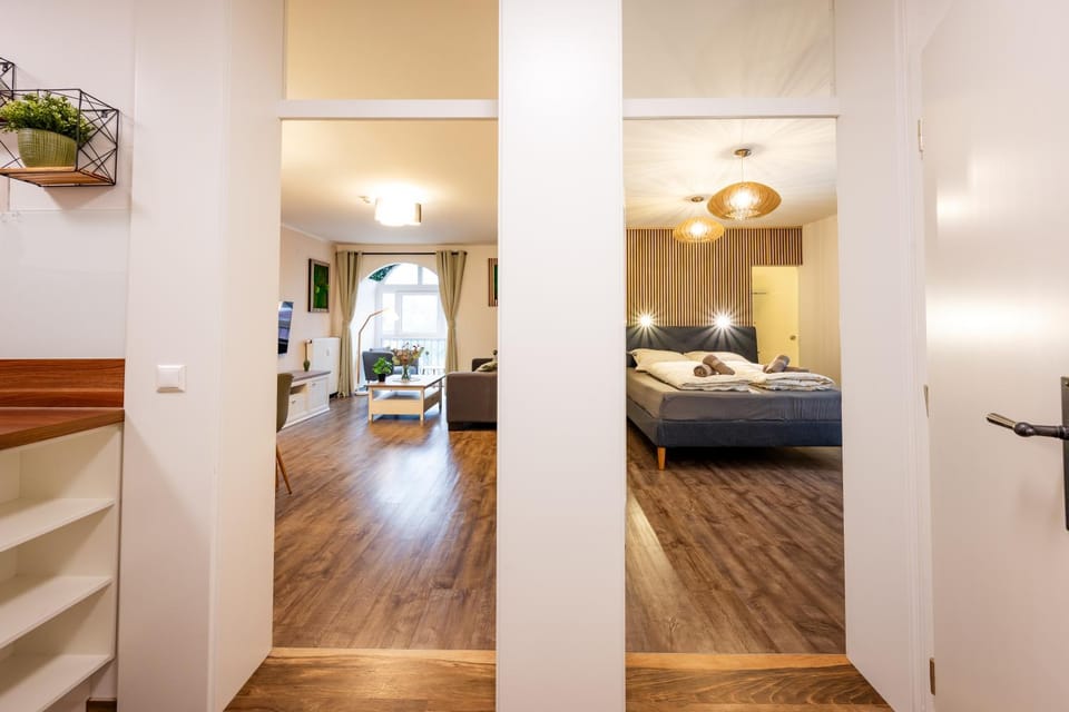 Living room, Bedroom