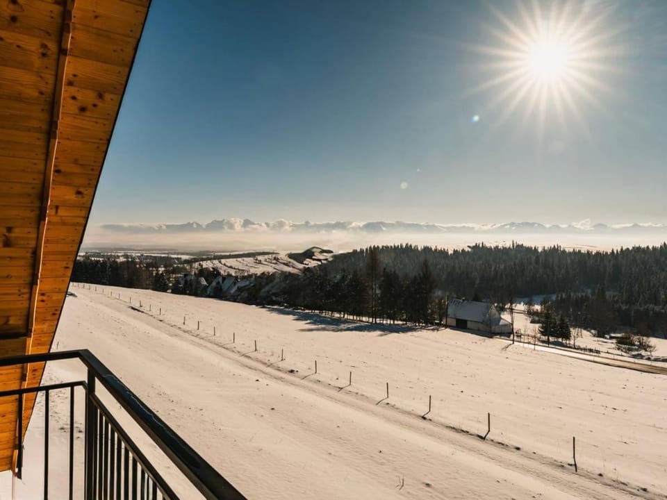 Day, Natural landscape, Winter, Mountain view