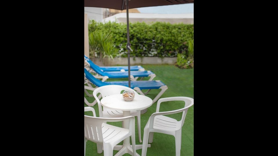 Patio, Children play ground, Garden, Balcony/Terrace, furniture, sunbed
