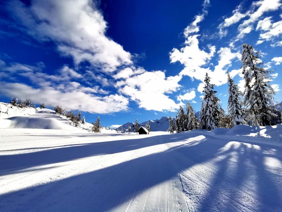 Day, Natural landscape, Winter