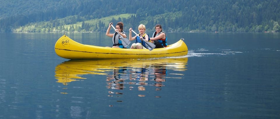 Natural landscape, Activities, Canoeing, Lake view