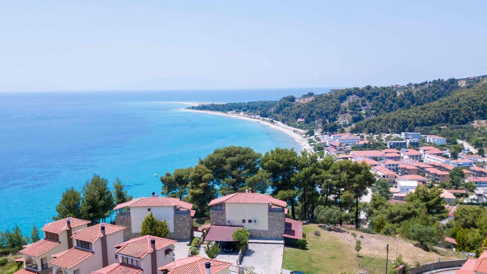 Day, Natural landscape, Bird's eye view, Sea view