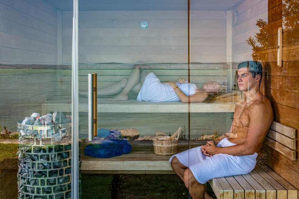 Sauna, Lake view