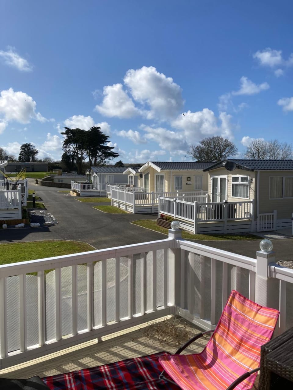 Mollys Retreat pet friendly three bed caravan with small garden Newquay Bay Resort Quieter area of park House in Newquay