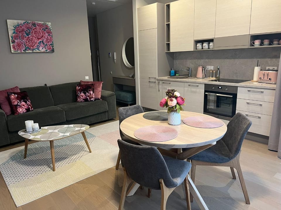 Pink Peony Apartment in Lithuania