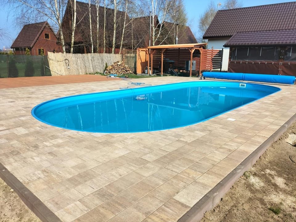 Kanzas domki z klimatyzacją i ogrzewniem. House in West Pomeranian Voivodeship, Poland