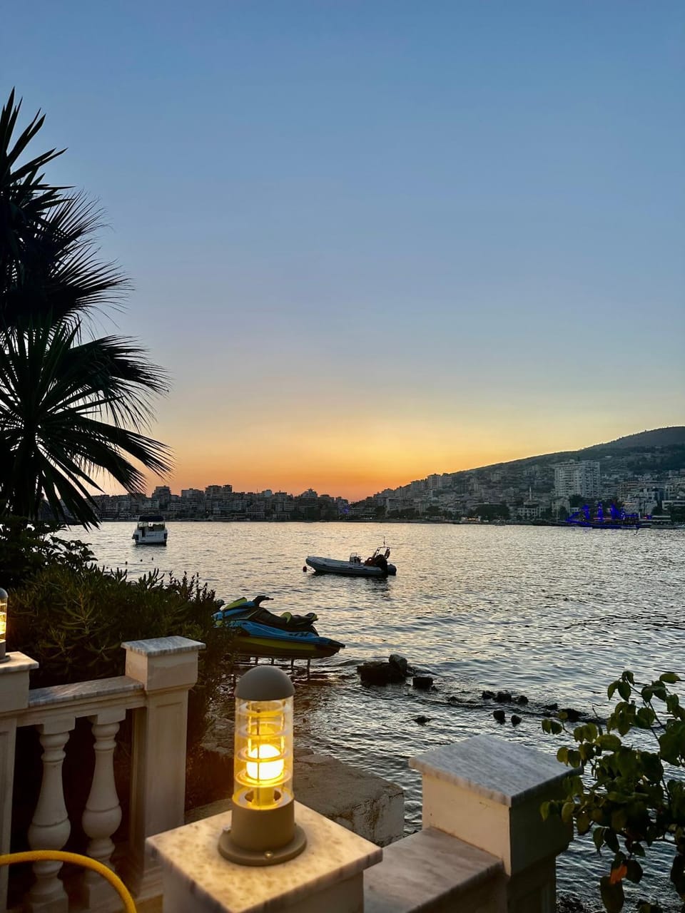 Nearby landmark, Sea view, Sunset