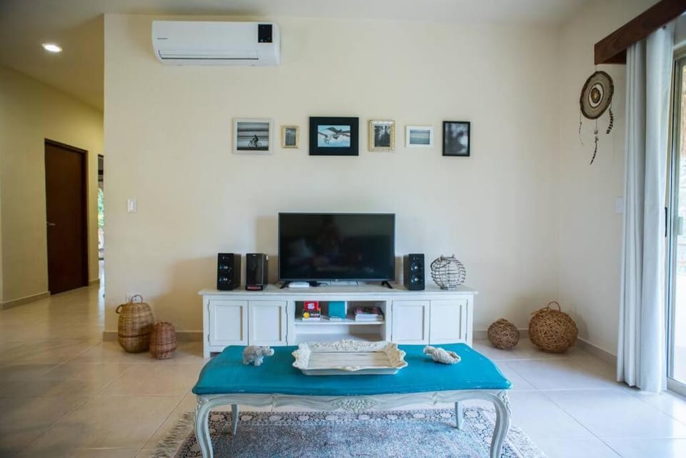 TV and multimedia, Living room, Seating area, fireplace, air conditioner