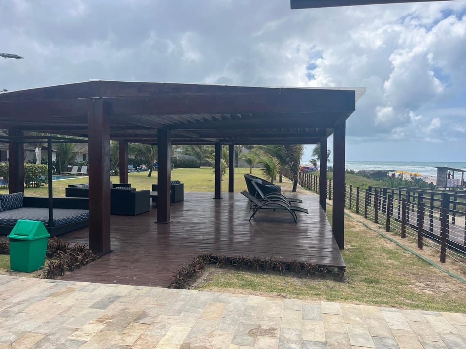 Flat térreo - Porto de Galinhas PE - Condomínio CUPE BEACH LIVING - pé na areia Apartment in Ipojuca