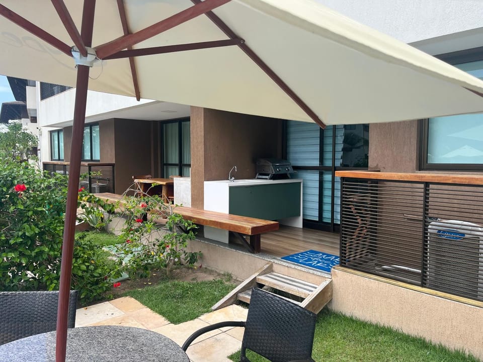 Flat térreo - Porto de Galinhas PE - Condomínio CUPE BEACH LIVING - pé na areia Apartment in Ipojuca