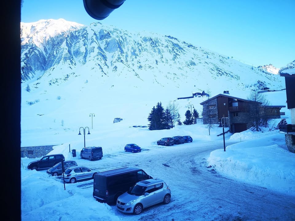 Natural landscape, Winter, Mountain view