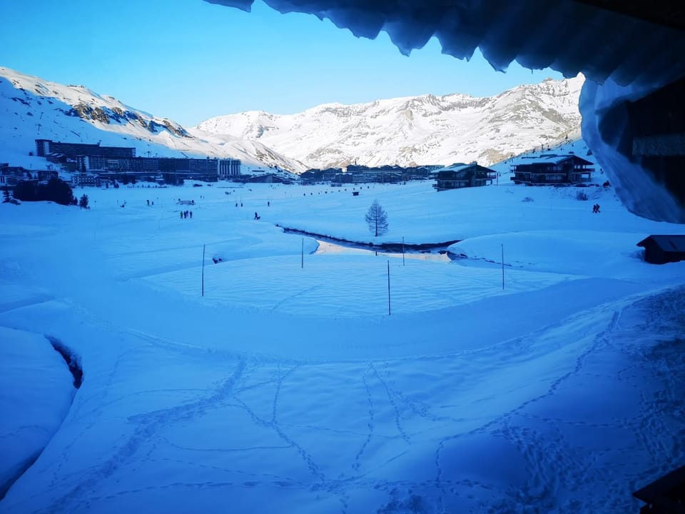 Natural landscape, Winter, Mountain view